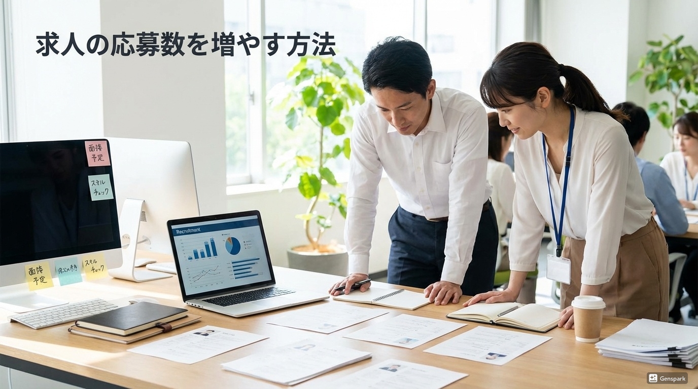 【2026年最新】求人の応募数を増やす方法とは?原因と対策方法